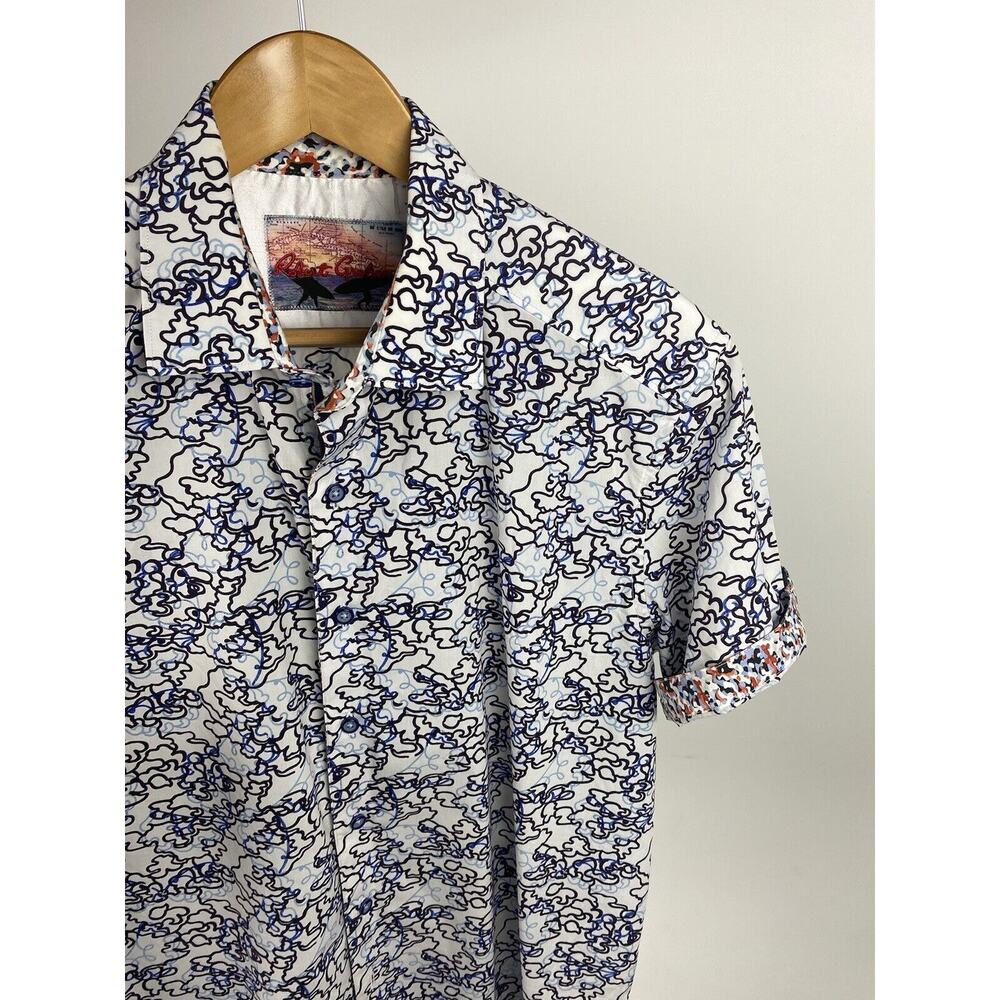 Robert Graham Men's Wearable Art Delgado Sport Shirt L Knowledge Wisdom Truth